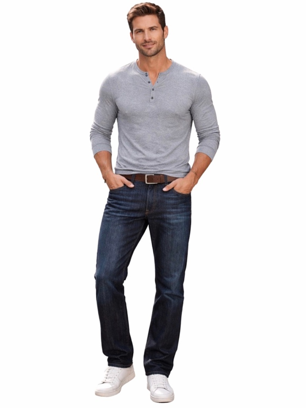 Lucky Brand Men’s 329 Straight Leg Blue Jeans 38/32